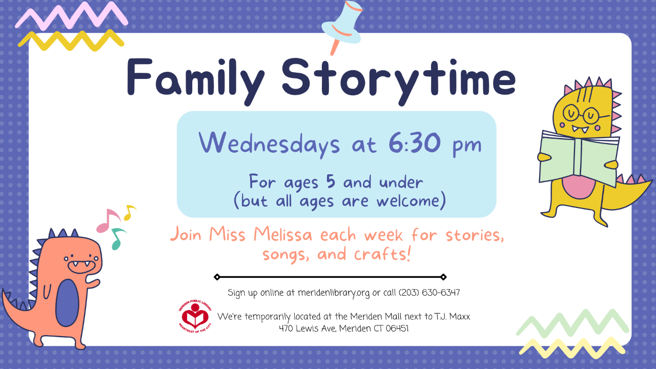 Family Storytime Wednesday