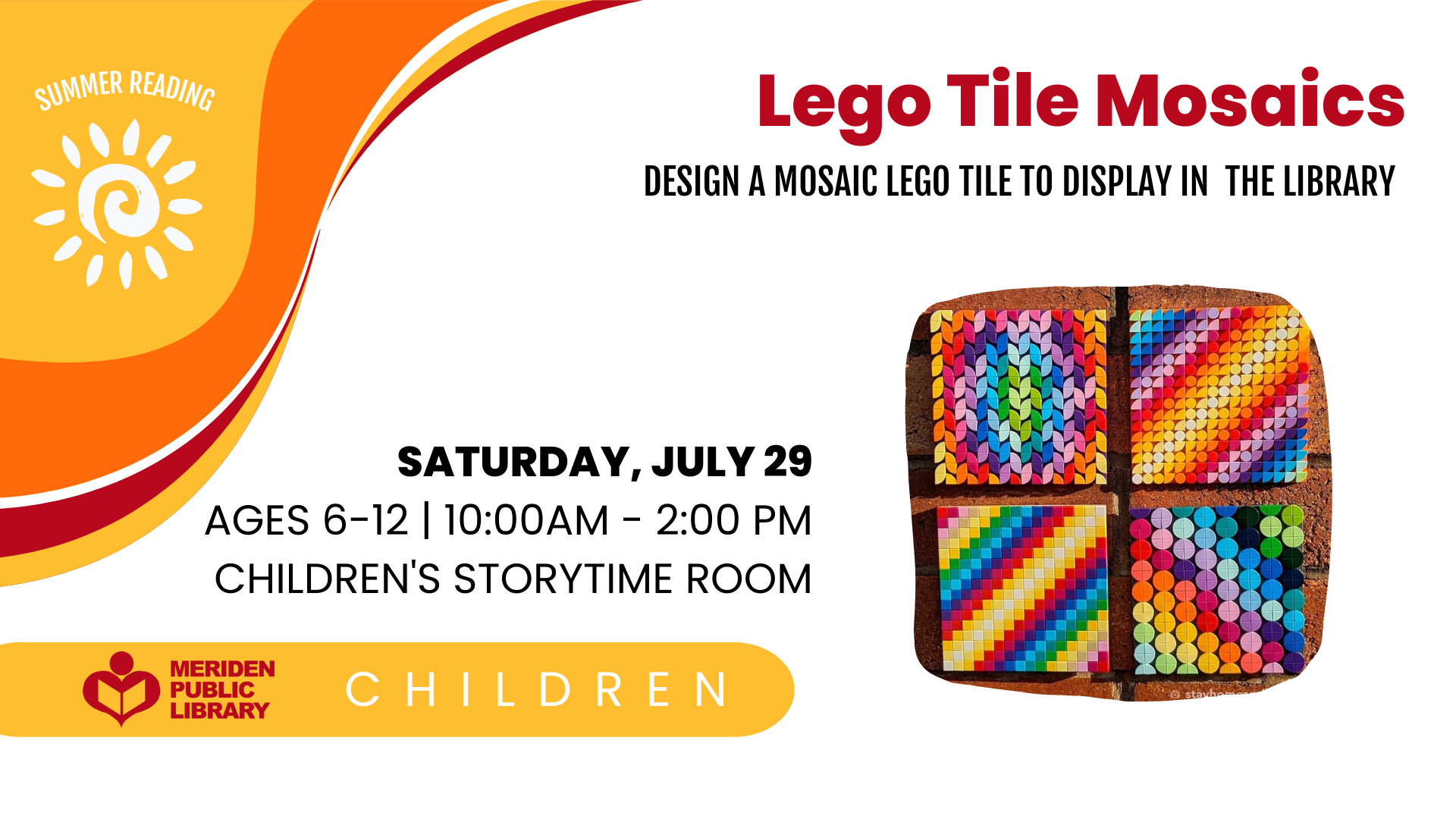 Lego Tiles Mosaic