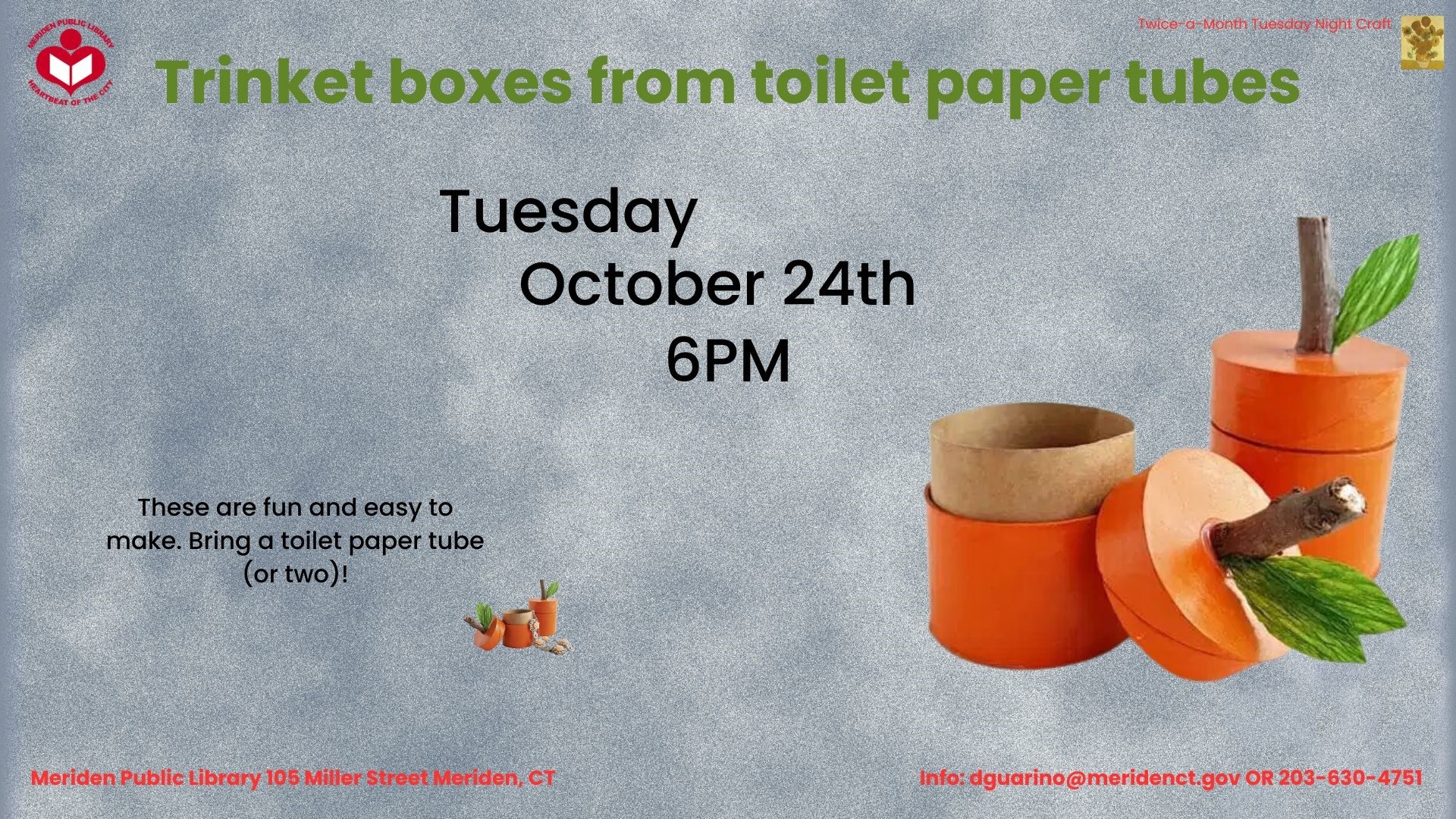 Toilet Paper Tube Trinket Box