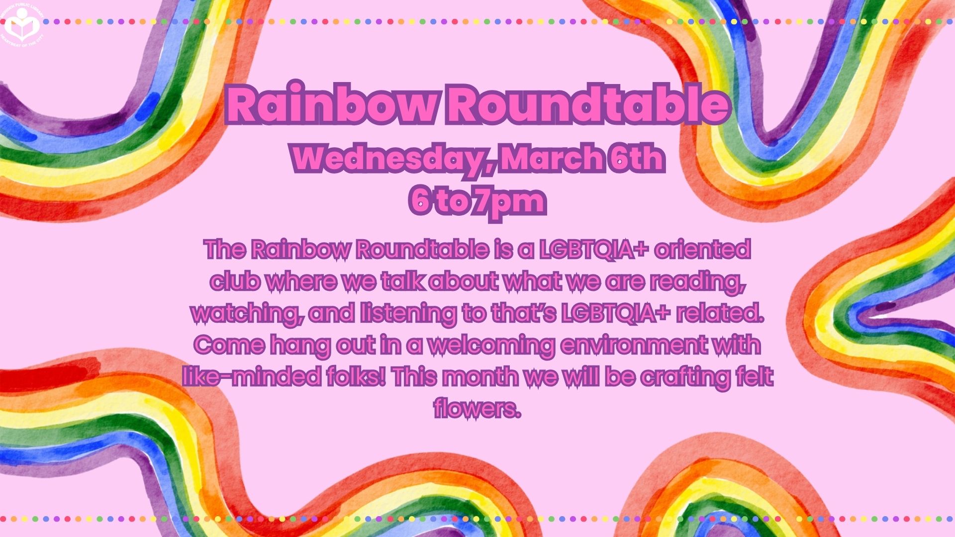 March Rainbow Roundtable