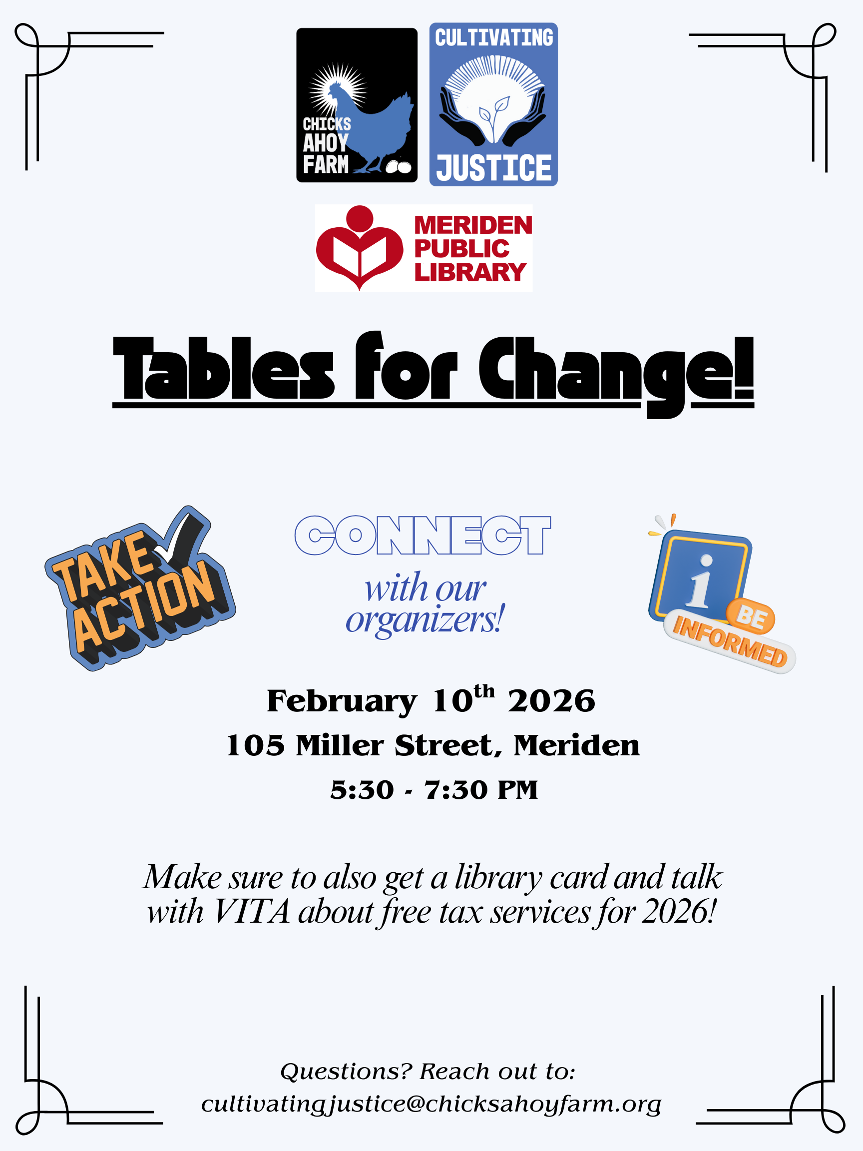 Tables for change fl