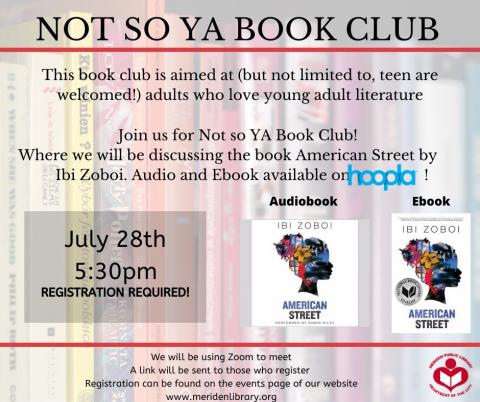Not so YA Book Club