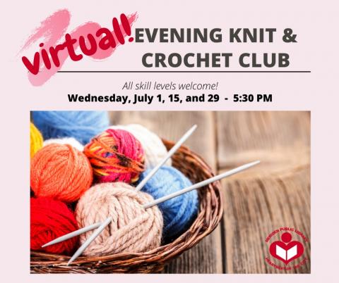 Virtual Evening Knit and Crochet 