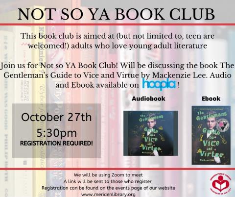 Not so YA Book Club