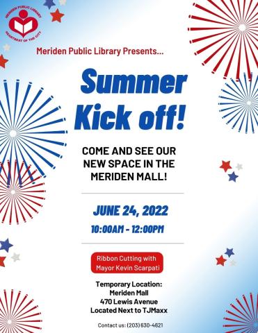 Meriden Public Library - Summer Kick Off!