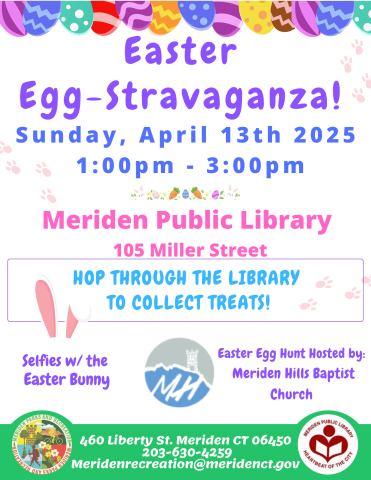 Parks and Recs 2025 Easter flyer