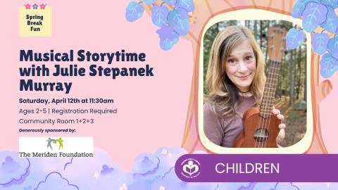 Julie Stepanek featured to right of verbiage 