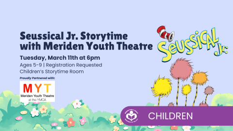 Seuss whimsy to right of verbiage 