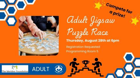 Hands putting together puzzle to left of verbiage 