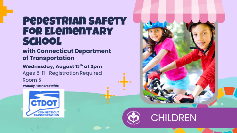 Kids on bikes with helmets to right of verbiage 