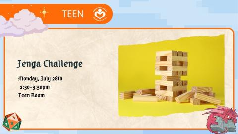 Jenga to right of verbiage 