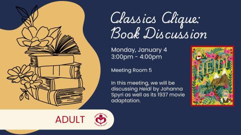 Heidi novel to right of verbiage 