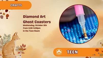 diamond art creation to right of verbiage