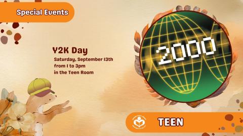 2000's logo to right of verbiage 