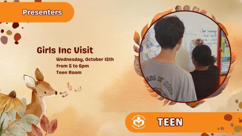 teens drawing on whiteboard to right of verbiage 