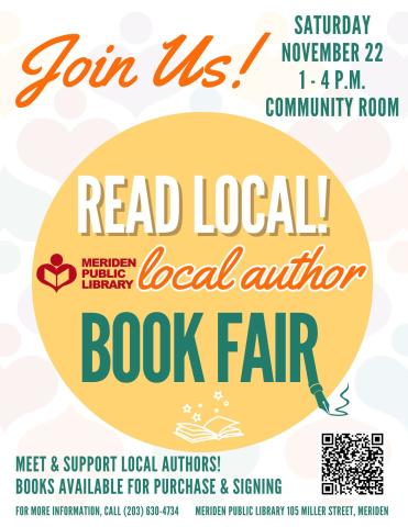 Local author flyer