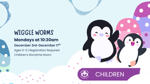 two penguins to right of verbiage 