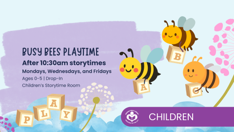 happy bees to right of verbiage