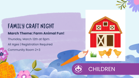 farm with farm animals to right of verbiage