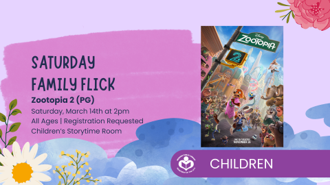 Zootopia 2 movie poster to right of verbiage