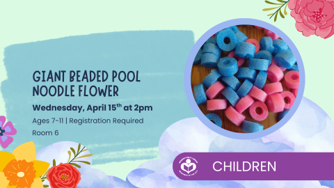 Pool noodles to right of verbiage 