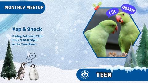 Parrots to the right of program information.