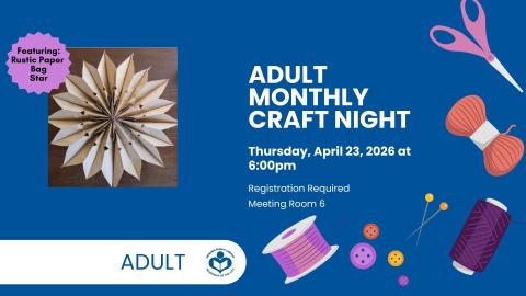 Craft to left of verbiage 