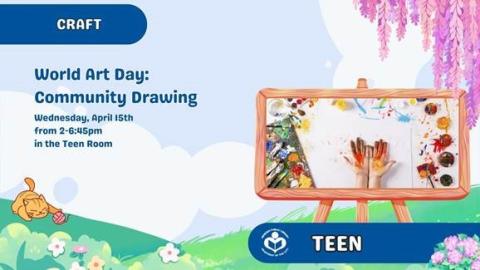 Two hands, palms up with paint to right of verbiage