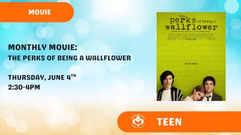 Cover of movie with blue beach background.