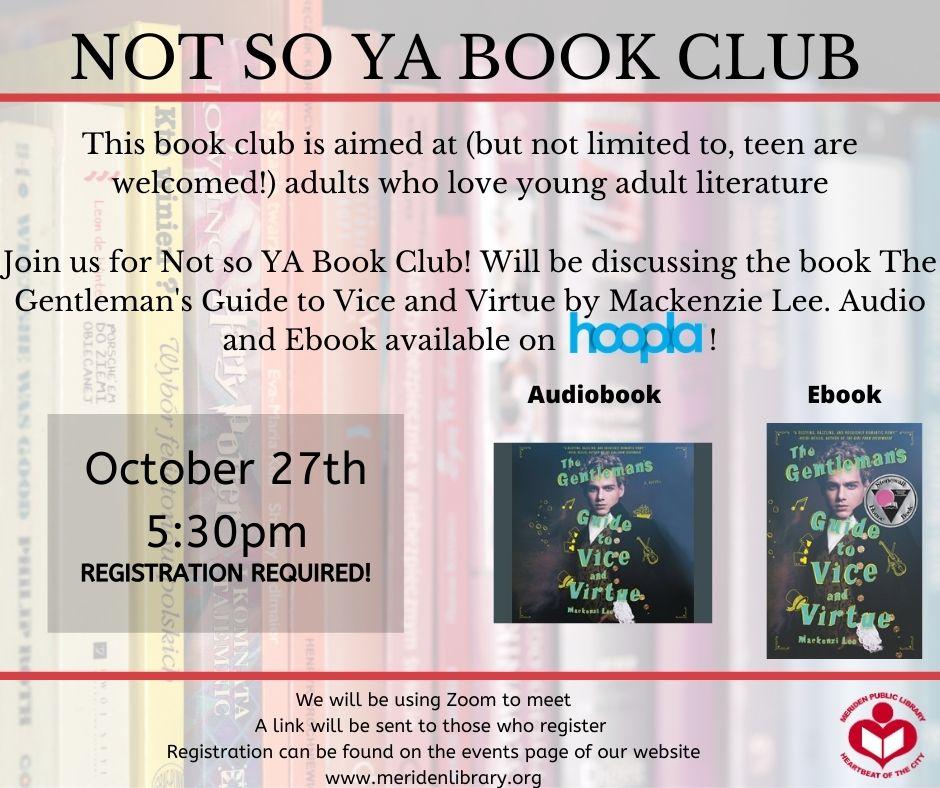 Not so YA Book Club