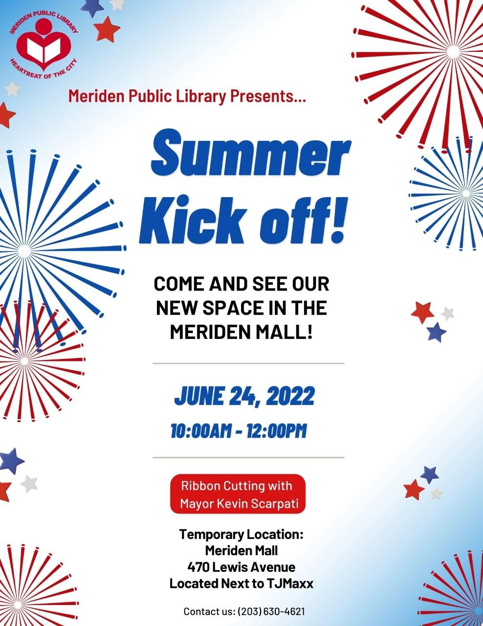 Meriden Public Library - Summer Kick Off!