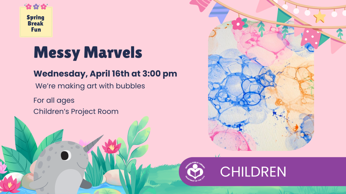 Bubble art to right of verbiage 