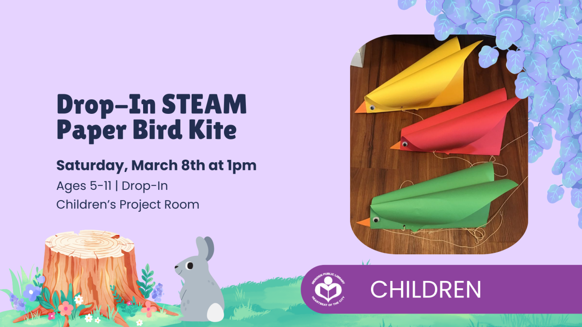 DIY paper bird kites to right of verbiage 