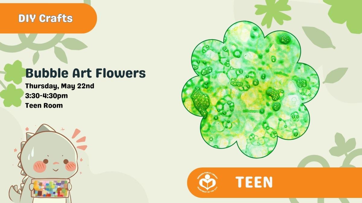 Green bubbles to right of verbiage 