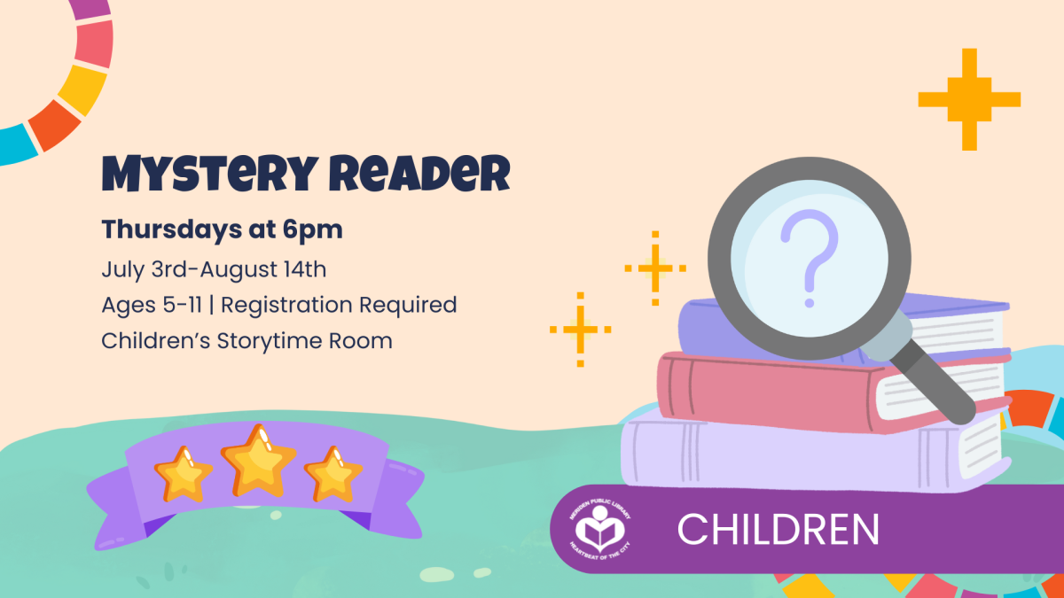 Magnifying glass and books to right of verbiage 