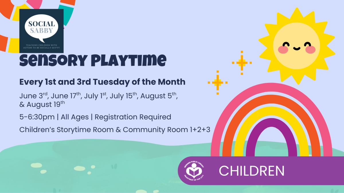 Rainbow and sun to right of verbiage 