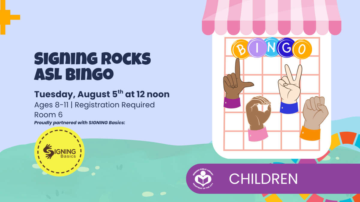 Signing bingo to right of verbiage 