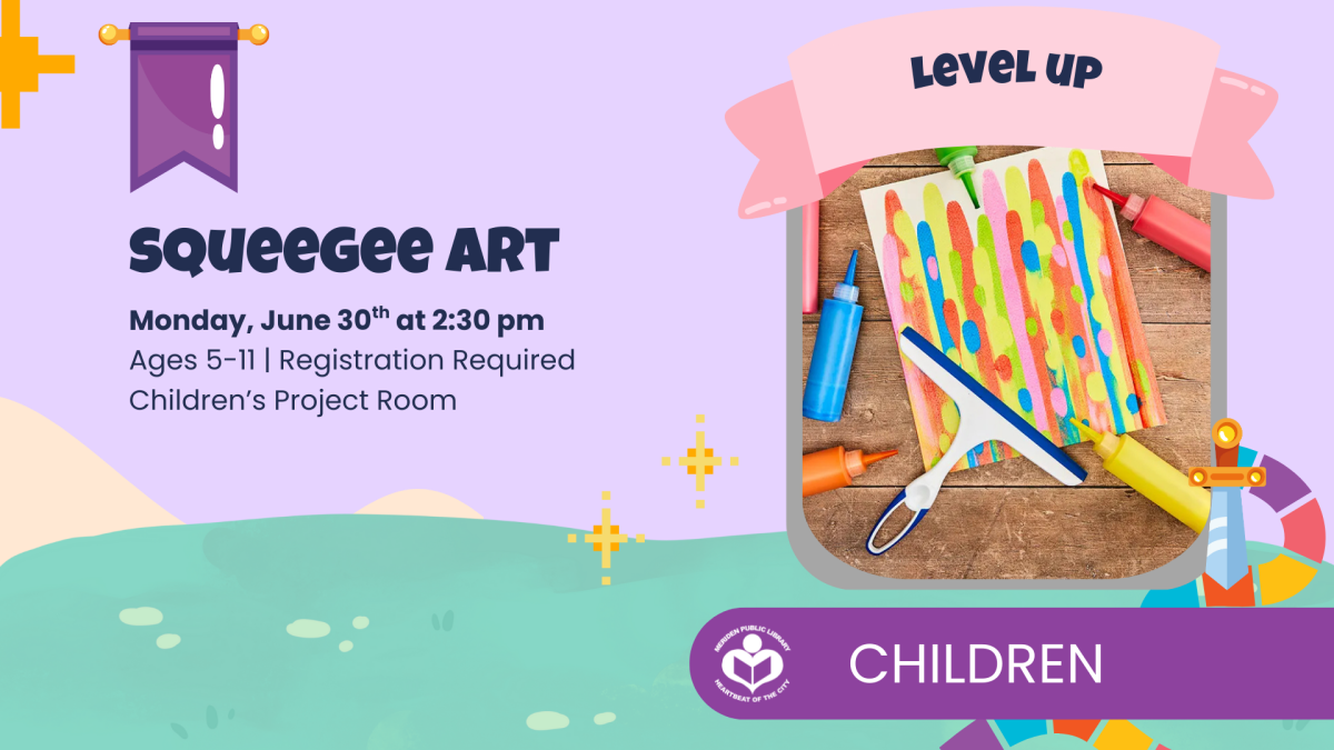 Squeegee art to right of verbiage 