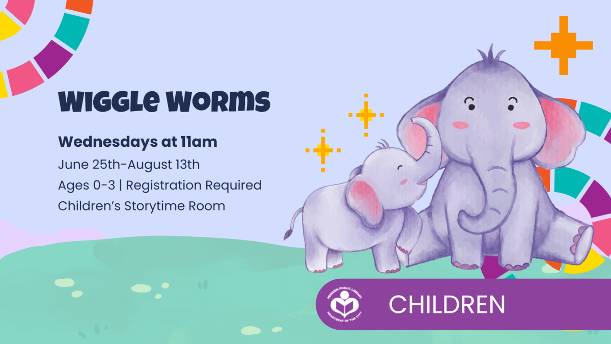 Mamma elephant and baby to right of verbiage 