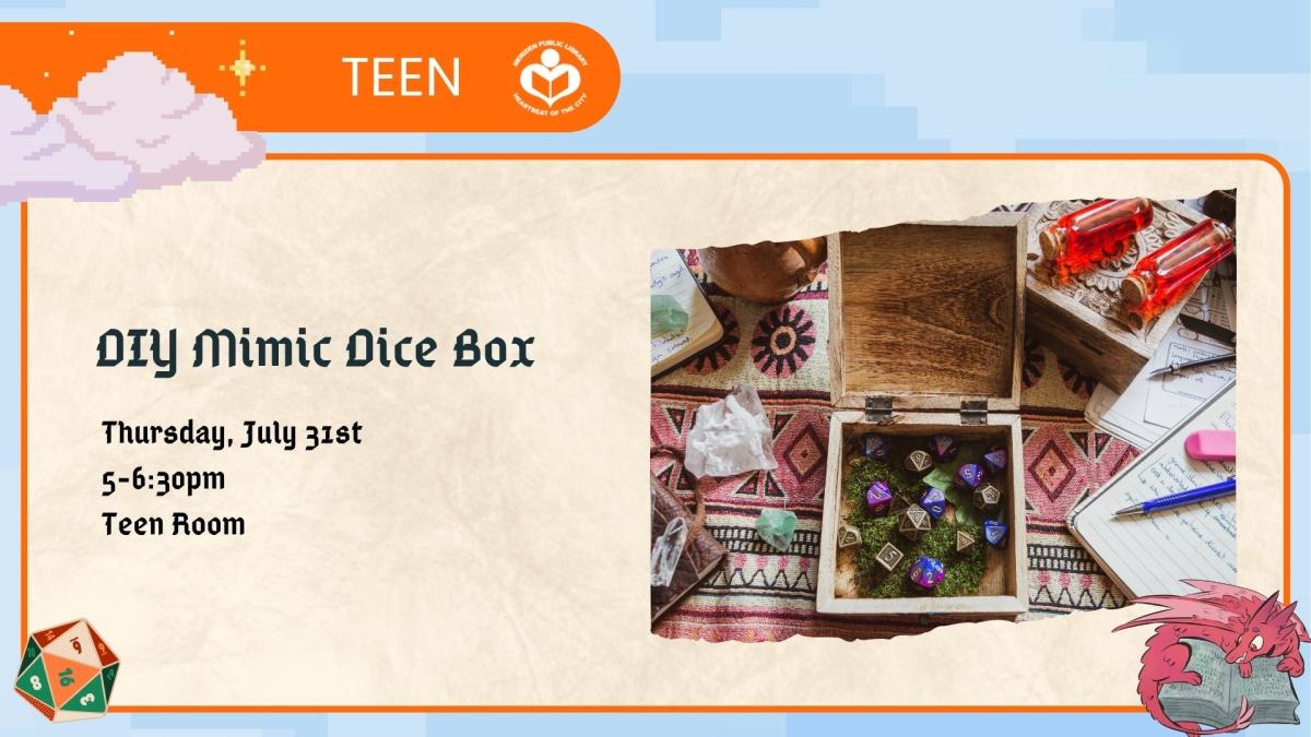 DIY mimic box to right of verbiage 