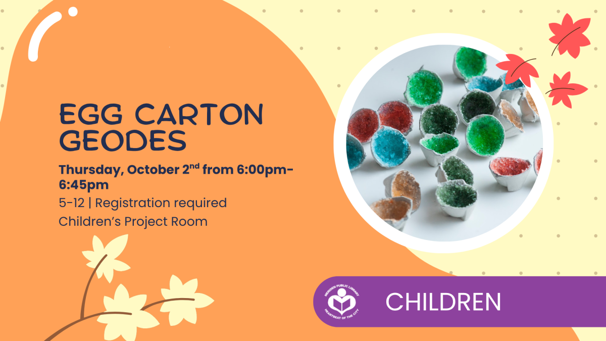 DIY egg carton geodes to right of verbiage 