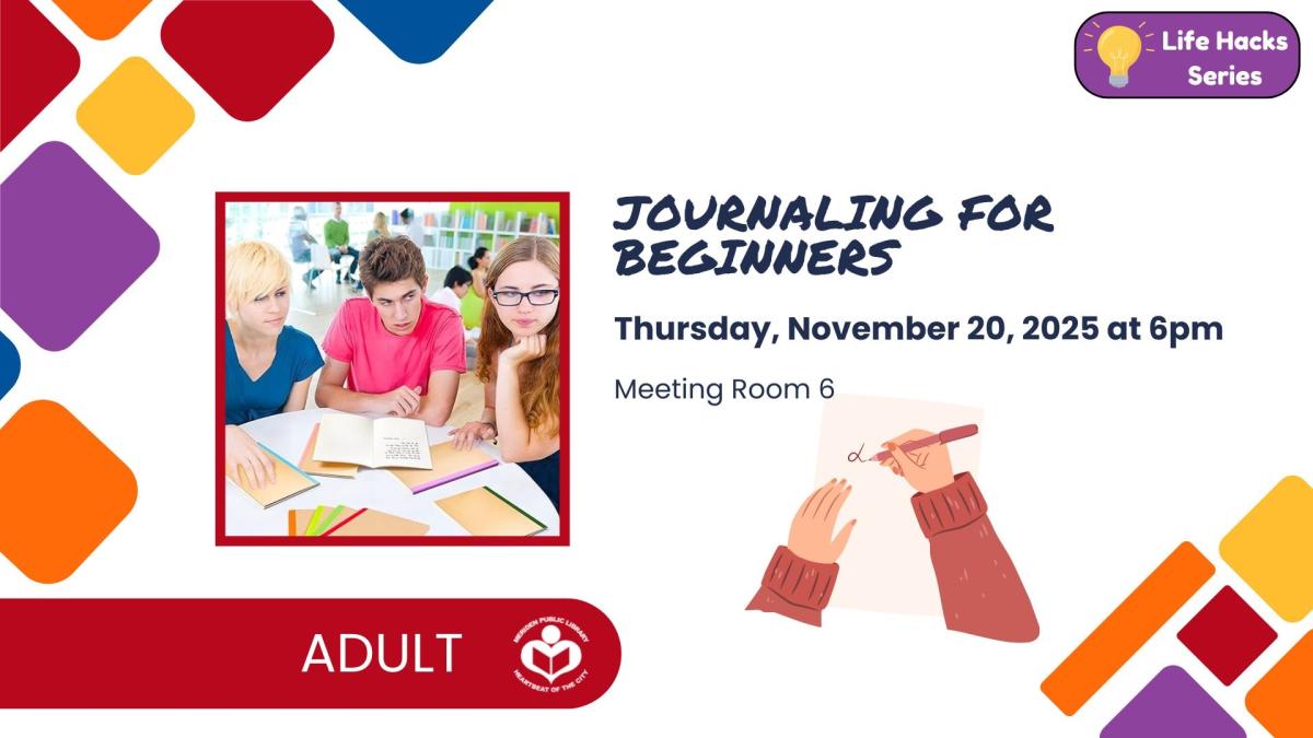 Three journalers to left of verbiage