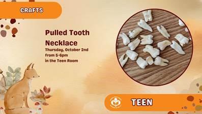 picture of teeth to right of verbiage