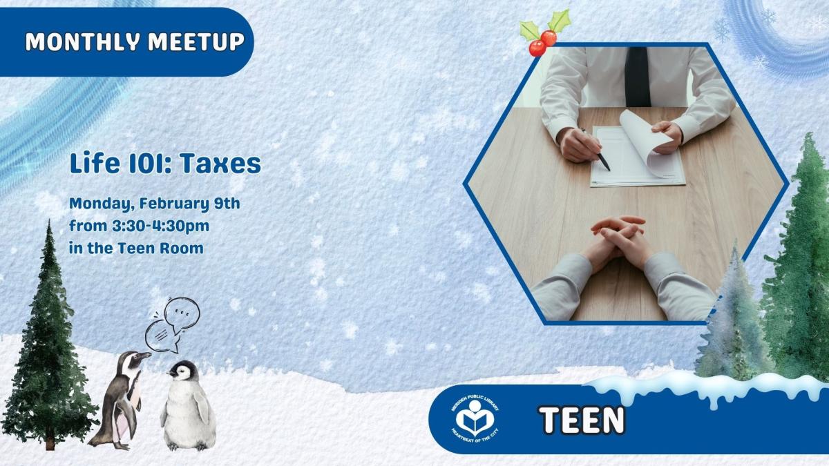 two hands clasped across from hands holding piece of paper to right of verbiage