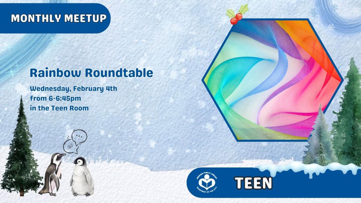 Rainbow to the right of program information