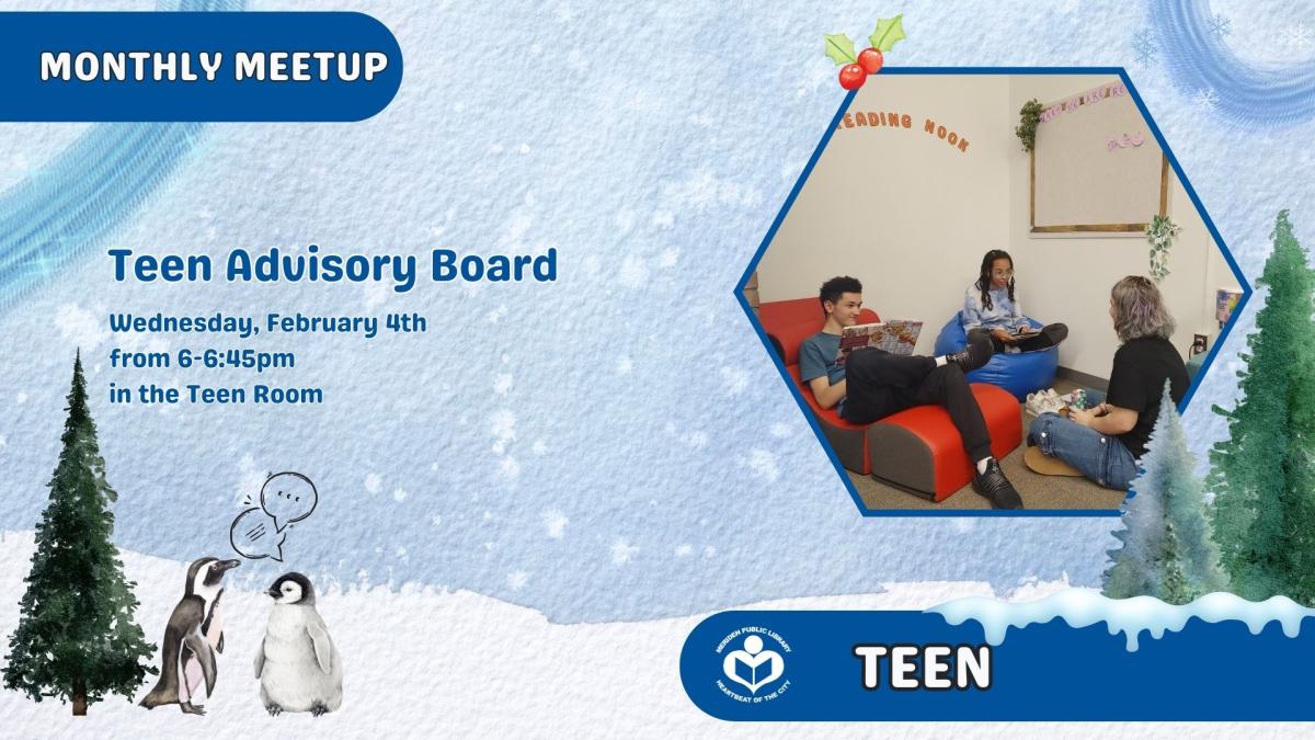 Group of teens pictured to the right of information about this event.