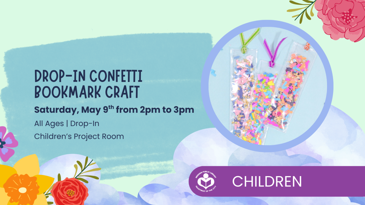 confetti bookmarks to right of verbiage