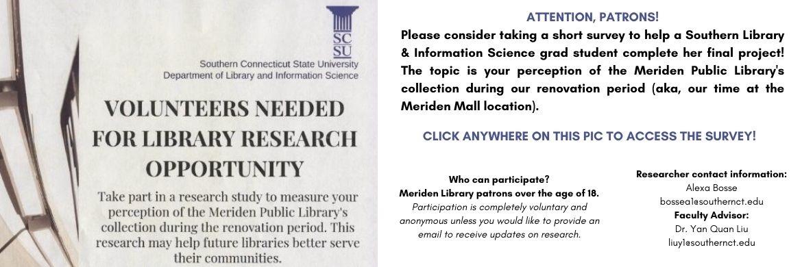 Information on SCSC grad survey